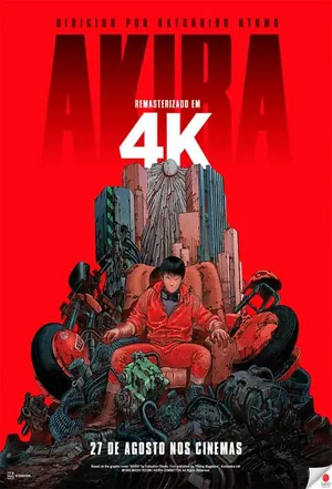 Afiche de Akira (Remasterizado Em 4k)