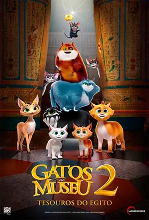 Afiche de Gatos No Museu 2: Tesouros Do Egito
