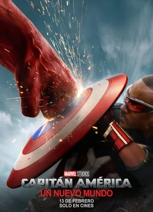 Afiche de Capitán América: Un Nuevo Mundo