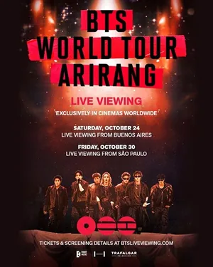 Afiche de BTS World Tour 'Arirang' In Buenos Aires 