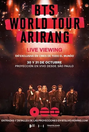 Afiche de BTS World Tour 'Arirang' In Sao Paulo Live Viewing