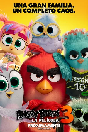 Afiche de Angry Birds 3 La Pelicula