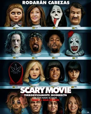 Afiche de Scary Movie: Terroríficamente Incorrecta