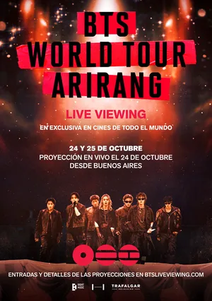 Afiche de BTS World Tour 'Arirang' In Buenos Aires: En Vivo