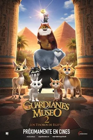 Afiche de Guardianes del Museo 2