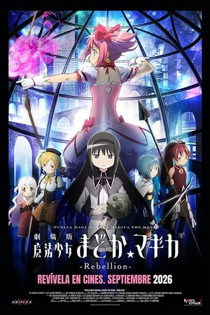 Afiche de Puella Magi Madoka Magica: La Rebelión