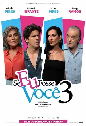 Afiche de Se Eu Fosse Você 3
