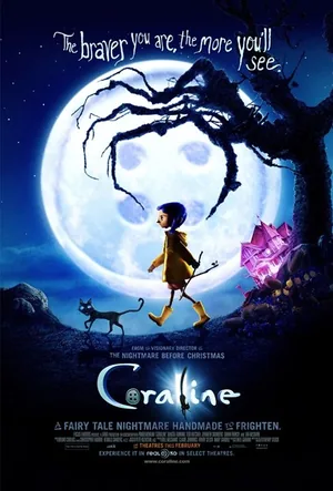 Afiche de Coraline y la Puerta Secreta