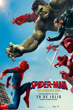 Afiche de Spider-Man: Un nuevo día