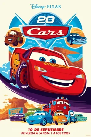 Afiche de Cars (20° Aniversario)