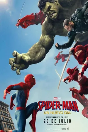 Afiche de SPIDER-MAN: Un nuevo día