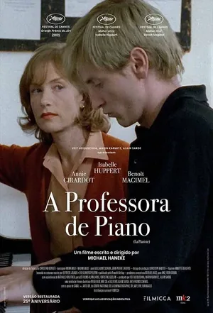 Afiche de A Professora De Piano (Relançamento)
