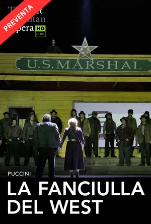 Afiche de La Fanciulla del West (R)