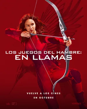 Afiche de Los Juegos del Hambre: En Llamas