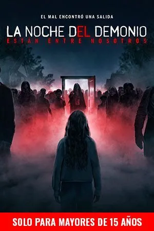 Afiche de Noche Demonio Entre