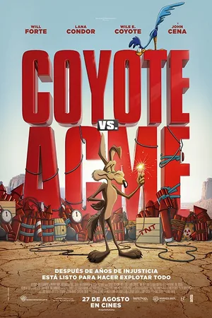 Afiche de Coyote vs Acme