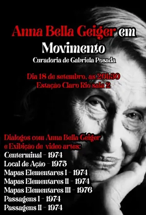 Afiche de Anna Bella Geiger Em Movimento