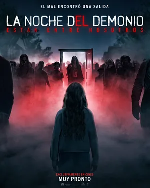 Afiche de La Noche del Demonio: Están entre Nosotros