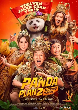 Afiche de Panda plan 2: la tribu mágica
