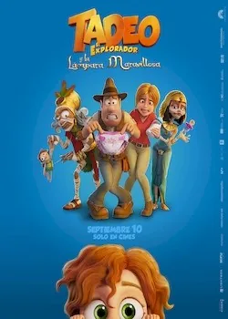 Afiche de Tadeo el Explorador y la Lampa