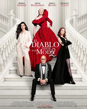Afiche de El Diablo viste a la moda 2